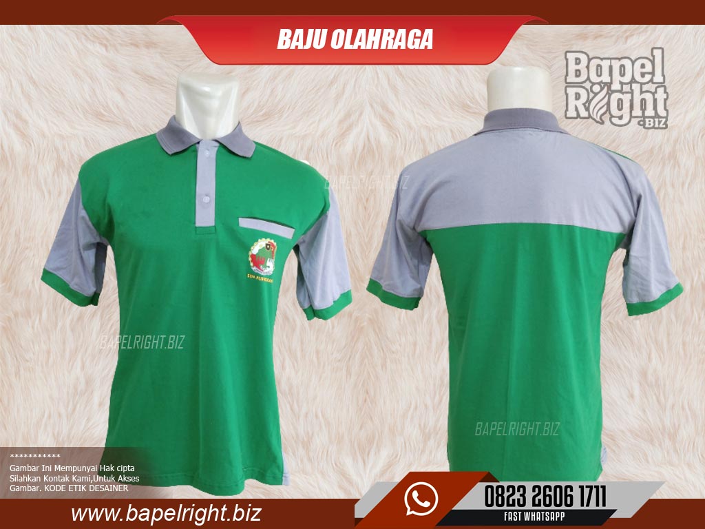 Desain Kaos Kerah Lengan Pendek